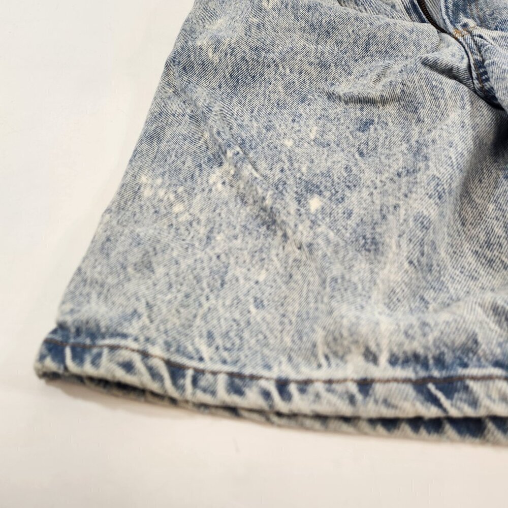 Vintage Famewear Acid Wash Jean Shorts Size 14 Girls - Picture 2 of 13